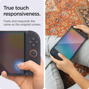 Spigen Glas.Tr ”EZ FIT” Karastatud klaas 2-pack jaoks Nintendo Switch 2 - Läbipaistev