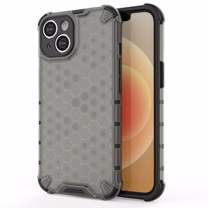 Honeycomb ümbris iPhone 14 soomustatud hübriidkate must