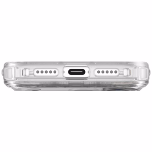 Uniq Swivix ümbris iPhone 17 Pro-le 360° pöörleva tugijalaga – läbipaistev
