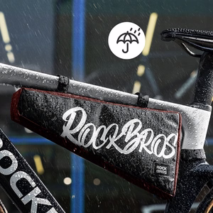 Rockbros G008 Flash Journey kolmnurkne jalgratta raami kott XL 1.9 l - must ja punane