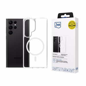 3mk Armor MagCase jaoks Samsung Galaxy S25 Ultra - Läbipaistev