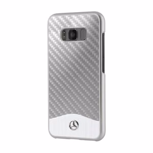 Mercedes Wave V ümbris jaoks Samsung Galaxy S8+ - hõbedane