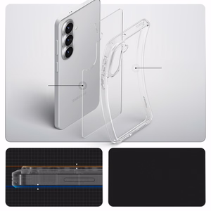 SPIGEN ümbris ULTRA HYBRID SAMSUNG S26 jaoks kristallselge