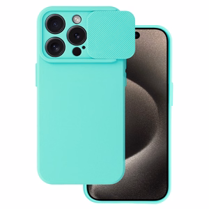 Чехол Camshield Soft для iPhone 15 Pro Max мятный