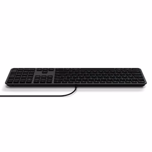 Wired keyboard USB A/USB C QWERTY Dual (Mac/Windows) Satechi Slim LX3 Wired space black