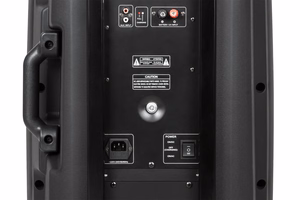 Aktiivkõlar 2 juhtmeta UHF-mikrofoniga, SD, Bluetooth, FM, USB, 60 W
