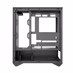 Darkflash DY460 computer ümbris (Must) + 4 ARGB fans