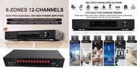 Helivõimendi, 6 tsooni, 12 kanalit, 600W