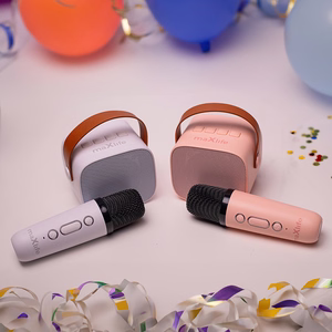 Maxlife Bluetooth-karaokekõlar MXKS-100 roosa