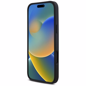 Karl Lagerfeld HC 3D Rubber Elongated Glitter iPhone 16 Pro Ümbris - must