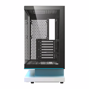 DarkFlash F1 ATX-arvutikorpus 6 ventilaatoriga, valge