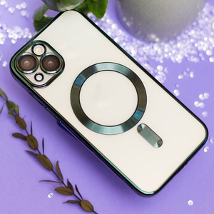 Color Chrome Mag ümbris for Samsung Galaxy A56 5G roheline