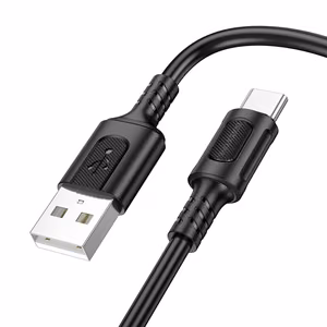 Borofone кабель BX111 Feliz - USB to Type C - 3A 1 метр черный