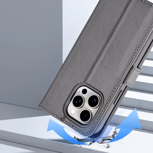 Dux Ducis Lawa Leather Ümbris jaoks iPhone 15 Pro Max - Hall