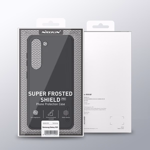 Чехол Nillkin Super Frosted Shield Pro для Samsung Galaxy S23+ бронированный + подставка для телефона красный