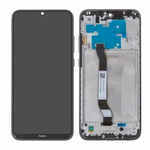 LCD ekraan ühilduv Xiaomi Redmi Note 8 (Note 8 2021) raamiga / must / HQ