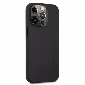 AMG Leather Hot Stamped Ümbris jaoks iPhone 13 Pro / 13 6.1" - must