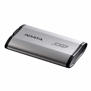 ADATA SD810 1 TB must, hõbedane