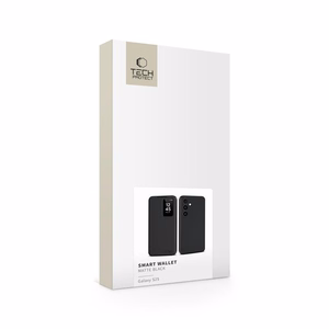 Tech-Protect Smart Wallet Ümbris jaoks Samsung Galaxy S25 - Matte Must