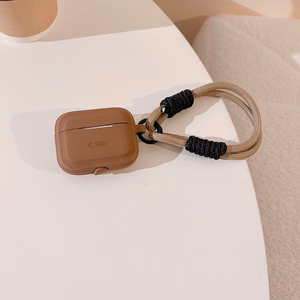 Tech-Protect Silicone Rope Ümbris jaoks Apple AirPods Pro 1 / 2 - Brown
