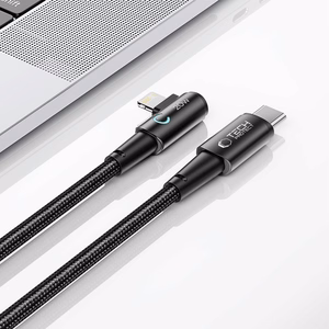 Tech-Protect UltraBoost L Kaabel Lightning (angled) / USB-C (straight) PD 20W 3A 1m - hall