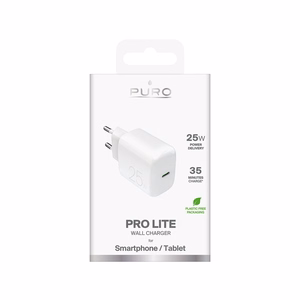 Puro Daily Prolite 25W USB-C Power Delivery зарядное устройство - белый