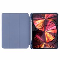 Stand Tablet Case Smart Cover ümbris iPad mini 2021 jaoks koos statiivifunktsiooniga sinine