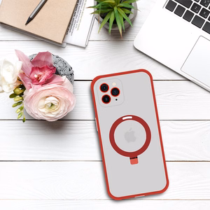 Tel Protect Magical Magsafe Stand Case for Iphone 11 Pro red