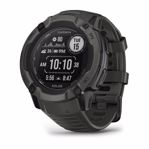 Garmin Instinct 2X Solar digitaalne GPS-nutikell, 2,79 cm (1,1"), MIP, 50 mm, 176 × 176 pikslit, puuteekraan, grafiit, satelliit-GPS