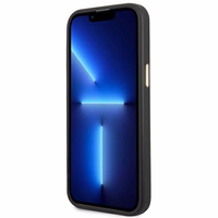 Guess GUHCP14XHG4SHK iPhone 14 Pro Max 6.7 "must / must hard ümbris 4G Vintage kuldne Logo