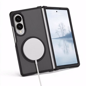 Tech-Protect Magmat MagSafe ümbris Samsung Galaxy Z Fold 8 jaoks, matt must