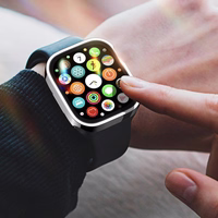 Karastatud klaas ümbris Dux Ducis Hamo Apple Watch 41mm silver