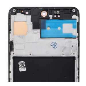 REWA OLED LCD-ekraan raamiga SAMSUNG A51 4G jaoks, must