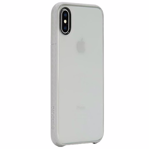 Incase Pop ümbris seadmele iPhone X, läbipaistev ja kiltkivihall