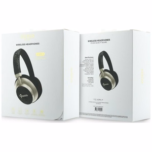 Juhtmevabad kõrvaklapid Guess ENC 4G Gold Script Metal, mustad