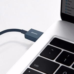 Baseus cable Superior USB - Lightning 1,0 m 2,4A sinine