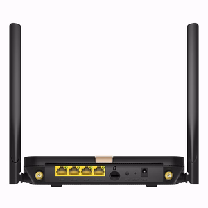 Cudy LT500D juhtmevaba ruuter Fast Ethernet kahe sagedusega (2.4 GHz / 5 GHz) 4G must