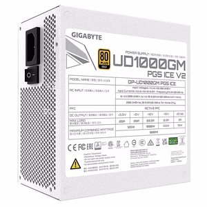 Gigabyte UD1000GM 1000W PG5 ICE toiteplokk (GP-UD1000GM PG5 ICE)
