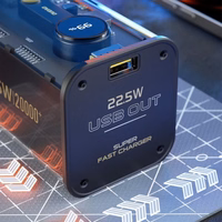 Akupank Dudao "K16Pro" Must 20000mAh 22.5W (QC3.0/ USB) (LED ekraan)