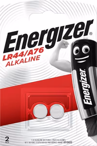 ENERGIZER SPETSIAALSED LEELISPATAREID LR44/A76 2 TK 1,5V