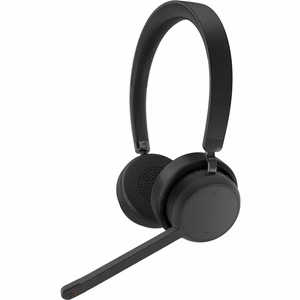 Lenovo 4XD1Q30302 juhtmevaba peakomplekt, peavõruga, kõnedele/muusikale, Bluetooth, must