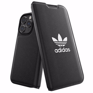Adidas OR Booklet Ümbris BASIC iPhone 14 Pro 6.1" must/must valge 50182