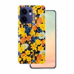Glow Glam чехол Oppo Reno 13F 5G (Global) / 13FS 5G оранжевый