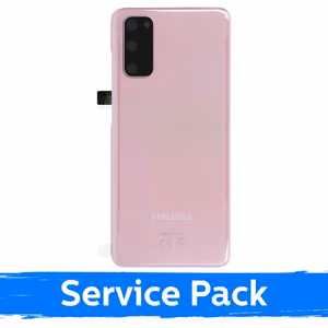 Tagakaas ühilduv Samsung G980 (G981) S20 / Cloud roosa / (Service Pack)
