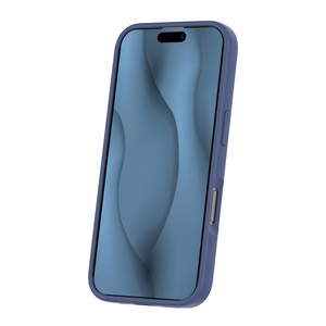 Silikoon Thin Mag ümbris for iPhone 16 6,1" tumesinine
