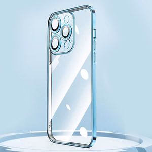 Joyroom Chery Mirror Чехол для iPhone 13 Pro металлическая рамка серебряный (JR-BP908 silver)