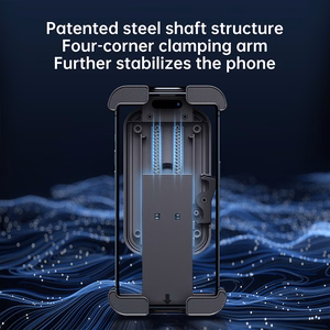 Blavec Uchwyt Rowerowy BV-02 Velo to handlebar (BV02-HSB) silver-must