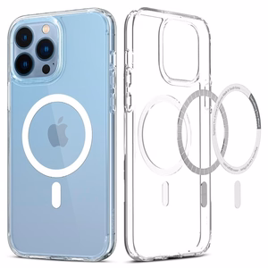 Spigen Ultra Hybrid Mag ümbris MagSafe'iga iPhone 13 Pro-le - valge