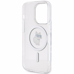 Karl Lagerfeld IML Choupette MagSafe ümbris jaoks iPhone 13 Pro Max - läbipaistev