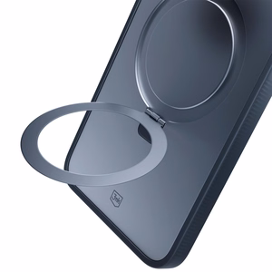 3mk Smoke Чехол Mag&Stand для iPhone Air - чёрный